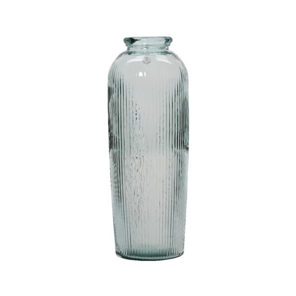 VASO VETRO RICICLATO D30 H70 CM  (Cod. 37194-01)