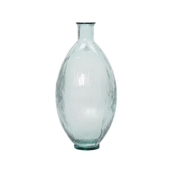 VASO VETRO RICICLATO D29 H59 CM  (Cod. 37196-01)