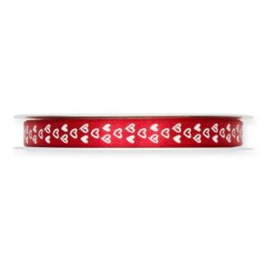 NASTRO SATIN CUORI 1 CM 25 MT  (Cod. 37239-01)