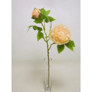 RAMO PEONIA CM 54 crema (Cod. 37368-02)