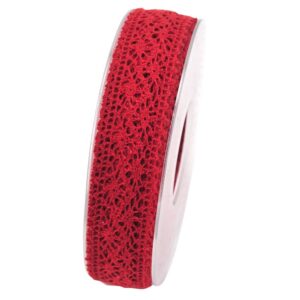 SPITZE NASTRO MM25 MT15 rosso-20 (Cod. 18731-03)