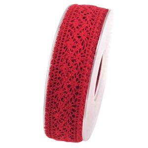 SPITZE NASTRO MM.38 MT.15 rosso (Cod. 1909-03)