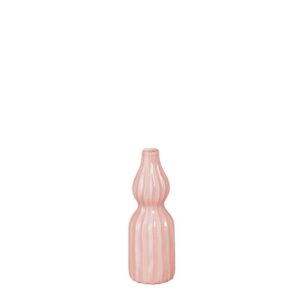 VASO A BOTTIGLIA FELIPE H20 D7 CM rosa-salmone (Cod. 35319-03)