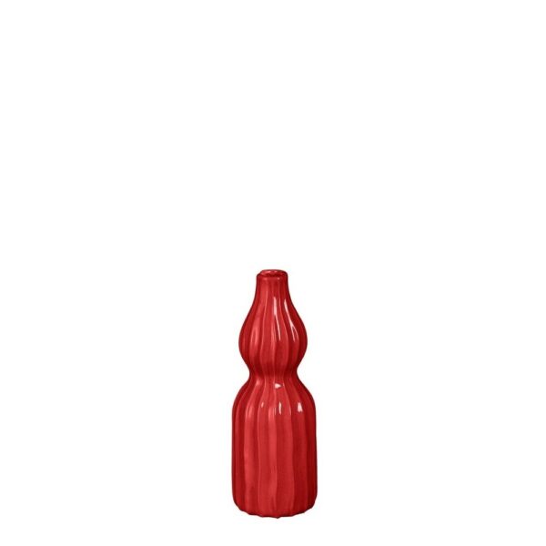 VASO A BOTTIGLIA FELIPE H20 D7 CM rosso (Cod. 35319-04)