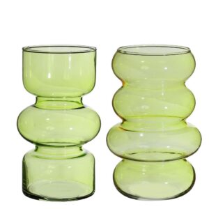 VASO VETRO D10 H18 CM (1 PZ) verde (Cod. 37387-03)