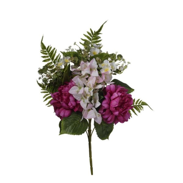 MAZZO FRONTALE PEONIA X7  CM 50 dk-beauty-lt-pink (Cod. 37601-03)