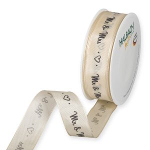 NASTRO "MR & MRS" MM 25 MT 18  (Cod. 37730-01)