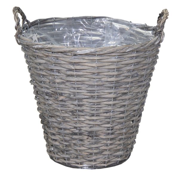 CESTO LIVIA POTATO D 20 H 16 CM grigio (Cod. 37791-01)