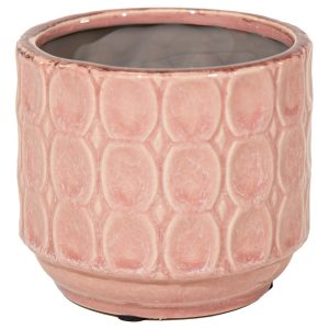 VASO CILINDRO VIVA D 19,5 H 18,5 CM rosa-antico (Cod. 37777-03)