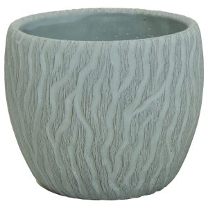VASO OAK D21,5 H18 CM verde (Cod. 37781-01)