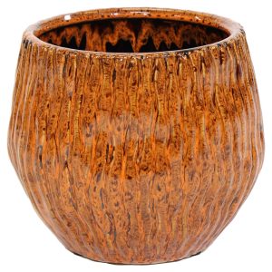 VASO IDA D16 H14 CM ambra (Cod. 37787-01)