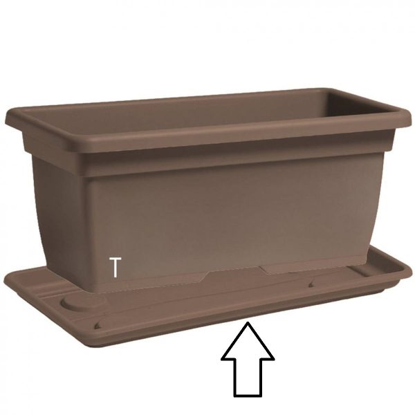 SOTTOCASSETTA MEGA CM 80 (PER CASSETTONE COD 37729) tortora (Cod. 36912-02)