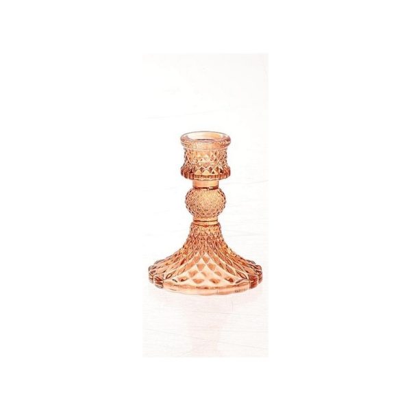 PORTACANDELA DELAN D 8 H 10 CM colore-3 (Cod. 37516-03)