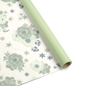 BOB. TO50 FLORAL H100 X 25 MT verde-pastello (Cod. 37609-02)