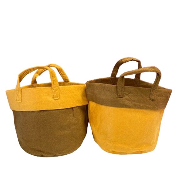 SET 4 COPRIVASI BICOLORE D20 H18  (Cod. 11851-01)