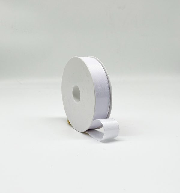 NASTRO TAFFETAS MM 25 MT 50 bianco (Cod. 36940-01)