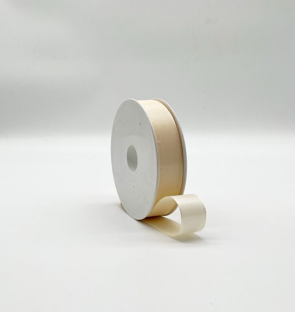 NASTRO TAFFETAS MM 25 MT 50 crema (Cod. 36940-02)