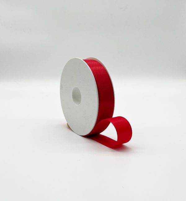 NASTRO TAFFETAS MM 25 MT 50 rosso (Cod. 36940-05)