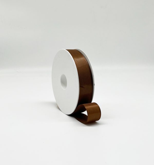 NASTRO TAFFETAS MM 25 MT 50 marrone (Cod. 36940-21)