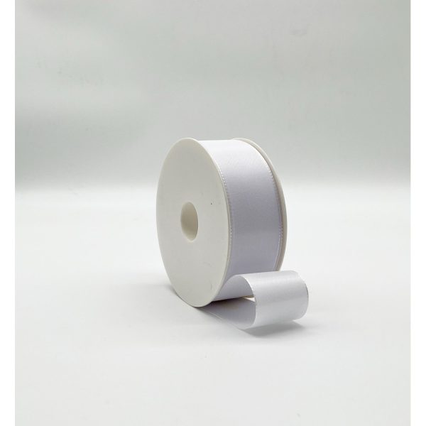 NASTRO TAFFETAS MM 40 MT 50 bianco (Cod. 36941-01)