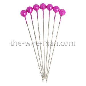 SPILLI PERLE 65/60MM D6 MM 100 PZ fucsia (Cod. 30527-15)