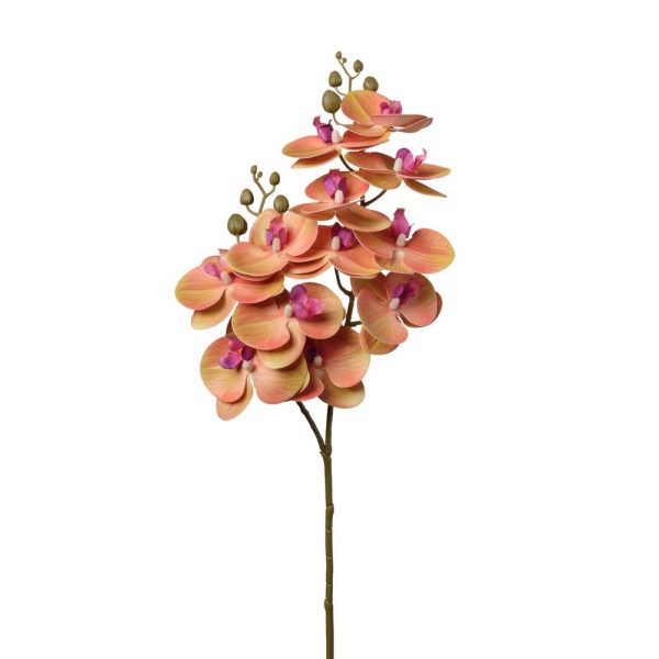RAMO ORCHIDEA X12 FIORI H74CM arancione (Cod. 37875-02)