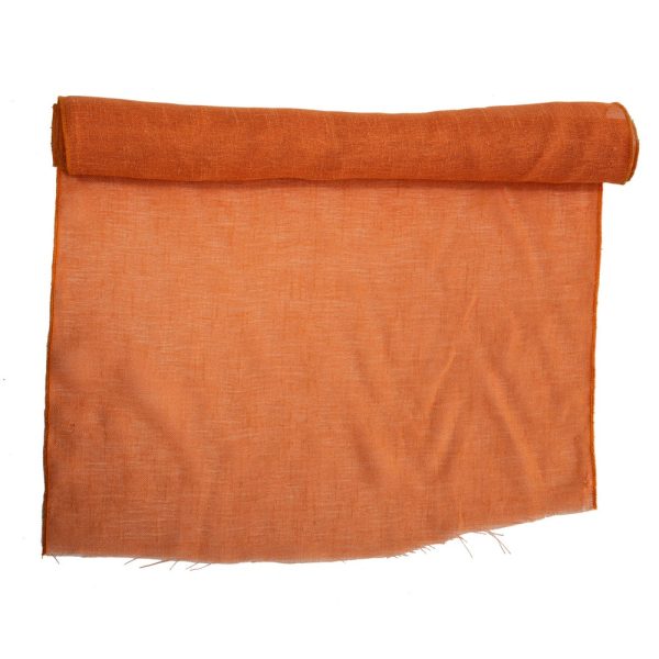 ROTOLO TESSUTO ORGANZA CROSS CM45 MT.3,5 arancio (Cod. 19688-01)