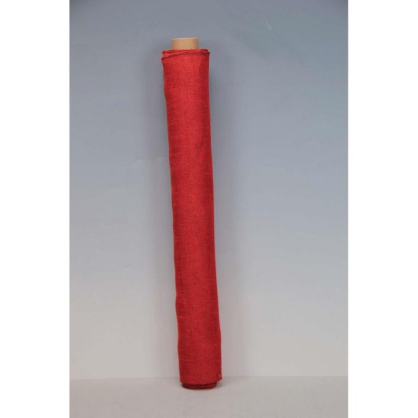 ROTOLO TESSUTO ORGANZA CROSS CM45 MT.3,5 rosso (Cod. 19688-02)
