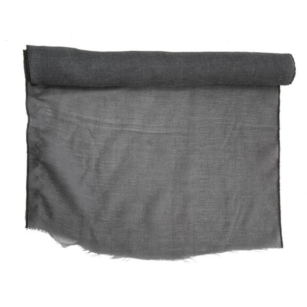 ROTOLO TESSUTO ORGANZA CROSS CM45 MT.3,5 grigio-scuro (Cod. 19688-06)