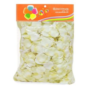 PETALI DI ROSA 300 PZ. bianco-crema (Cod. 37776-01)