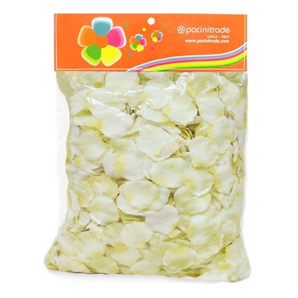 PETALI DI ROSA 300 PZ. bianco-crema (Cod. 37776-01)