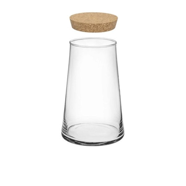 VASO VETRO TAPPO SUGHERO H25 D16,5 CM  (Cod. 36889-01)
