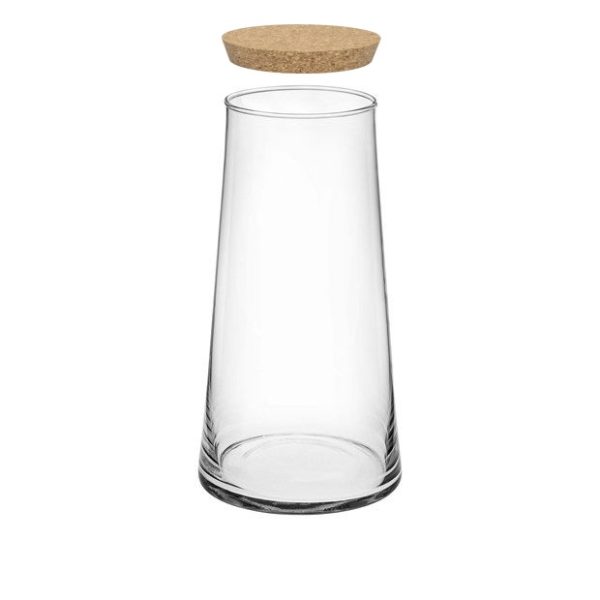 VASO VETRO TAPPO SUGHERO H30 D16,5 CM  (Cod. 36890-01)