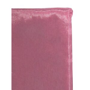 TELO ORGANZA SINGLE TONE CM 145X3 MT rosa-antico (Cod. 26591-14)