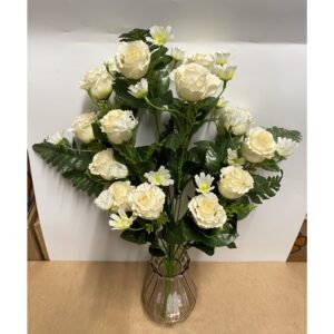 MAZZO ROSE X13 crema-bianco (Cod. 26003-01)