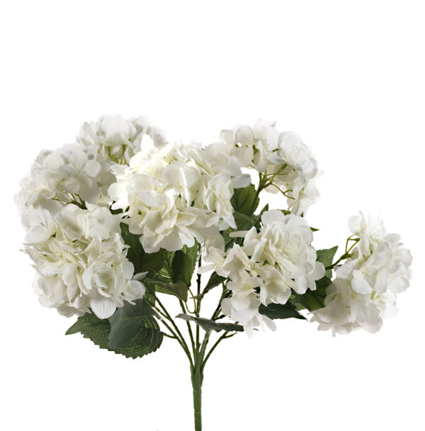 BUSH ORTENSIA X7 56CM bianco (Cod. 31303-03)