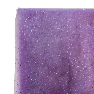TULLE CON PAILETTES H.150 CM X 3 MT.  (Cod. 15655-01)