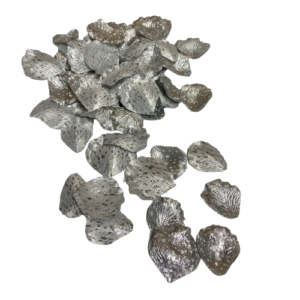 BUSTA 80 PETALI ARTIFICIALI argento (Cod. 14521-02)