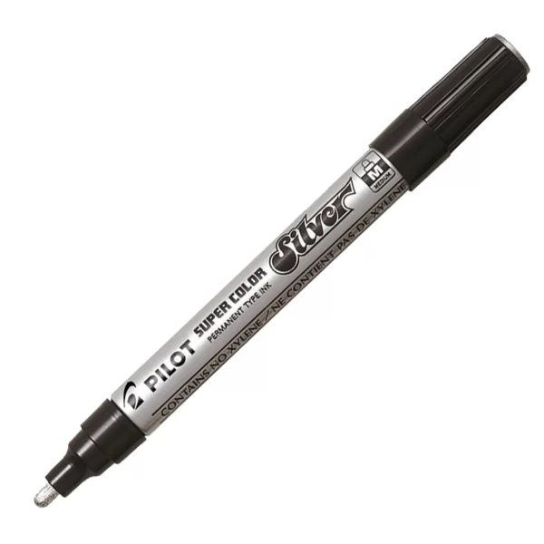 PENNARELLO PILOT MEDIUM argento (Cod. 525-01)