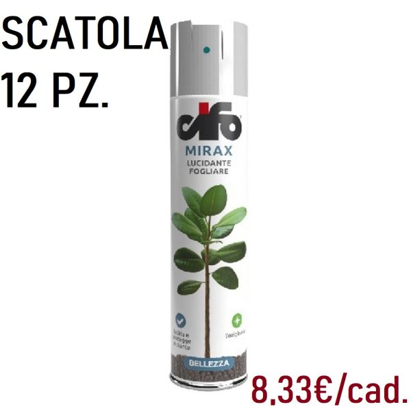 CIFO MIRAX LUCID. FOGLIARE SPRAY  ML.750 SCATOLA 12 PZ.  (Cod. 38004-01)