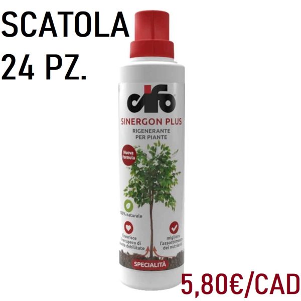 CIFO CONC. LIQ. RIG. SINERGON PLUS ML.500 SCATOLA 24PZ  (Cod. 38010-01)