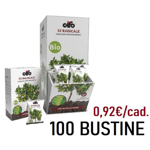 CIFO EXPO S5 RADICALE SCATOLA 100 PZ. X G.10/BUST.  (Cod. 37992-01)