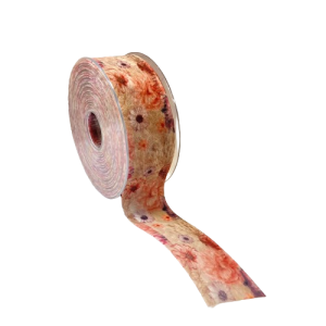 NASTRO DECOFIBRA CAMELIA  MM40 MT25 crema-02 (Cod. 38092-01)
