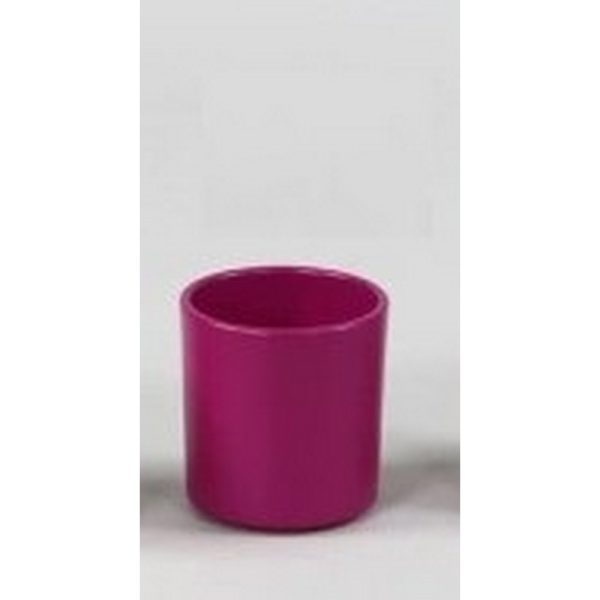 PORTAVASO CERAMICA D10,5 PER ORCHIDEA D9 CM ciclamino (Cod. 38007-06)