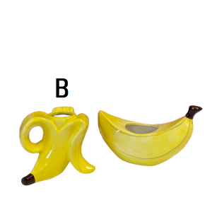 VASO FRUTTA BANANA (1 PZ.) 10cm-tipo-b (Cod. 37505-02)