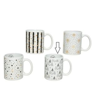 TAZZA MUG NATALE 8X8X9,5 CM albero (Cod. 38112-04)