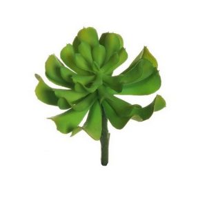 SOFT PLASTIC LOTUS SUCCULENT D.12 CM verde (Cod. 38083-01)