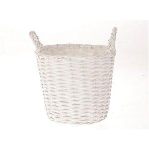 CESTO GROME H.16 D.21 bianco (Cod. 38048-02)