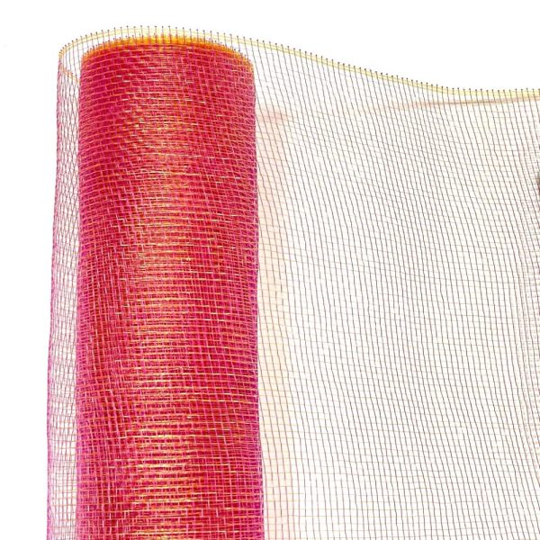 ROTOLO DECOFLOWER DECONET CM.55 MT.9,1 fucsia-oro (Cod. 8362-22)