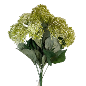 BUSH INFLORESCENZA ORTENSIA X11 CM41 bianco (Cod. 28564-01)